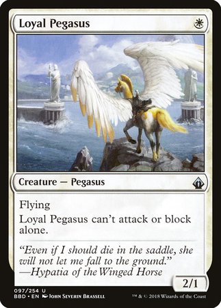 Loyal Pegasus [Battlebond] | Magic Magpie