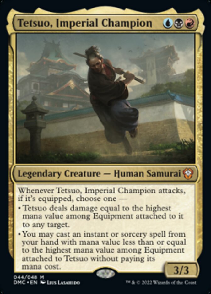 Tetsuo, Imperial Champion [Dominaria United Commander] | Magic Magpie