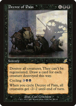 Decree of Pain [Scourge] | Magic Magpie