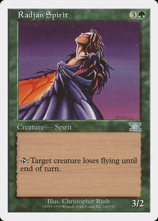 Radjan Spirit [Classic Sixth Edition] | Magic Magpie