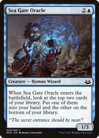 Sea Gate Oracle [Modern Masters 2017] | Magic Magpie