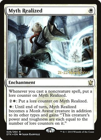 Myth Realized [Dragons of Tarkir Promos] | Magic Magpie