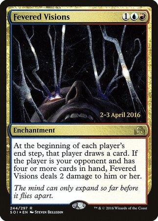 Fevered Visions [Shadows over Innistrad Promos] | Magic Magpie