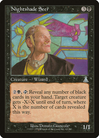 Nightshade Seer [Urza's Destiny] | Magic Magpie