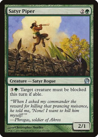 Satyr Piper [Theros] | Magic Magpie