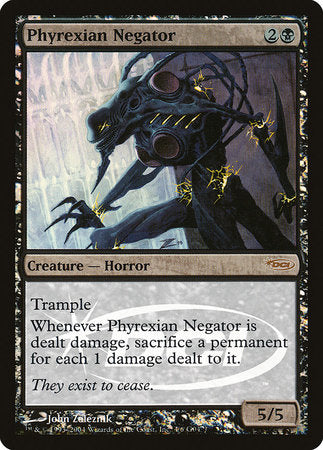 Phyrexian Negator [Judge Gift Cards 2004] | Magic Magpie