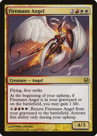 Firemane Angel [Duel Decks: Ajani vs. Nicol Bolas] | Magic Magpie