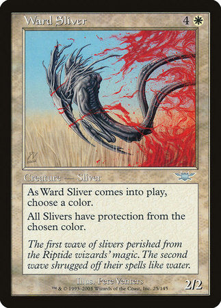 Ward Sliver [Legions] | Magic Magpie