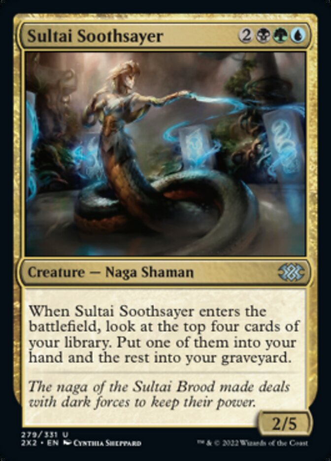 Sultai Soothsayer [Double Masters 2022] | Magic Magpie