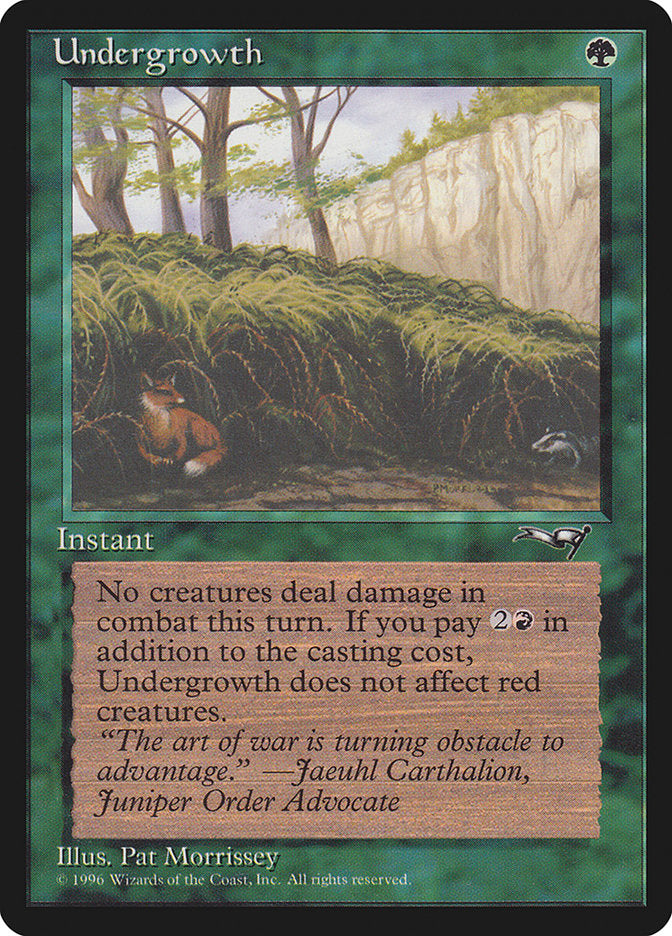 Undergrowth (Fox Art) [Alliances] | Magic Magpie