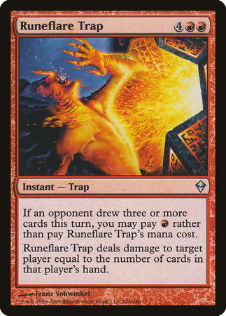 Runeflare Trap [Zendikar] | Magic Magpie