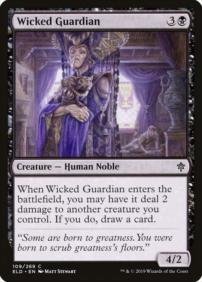 Wicked Guardian [Throne of Eldraine] | Magic Magpie
