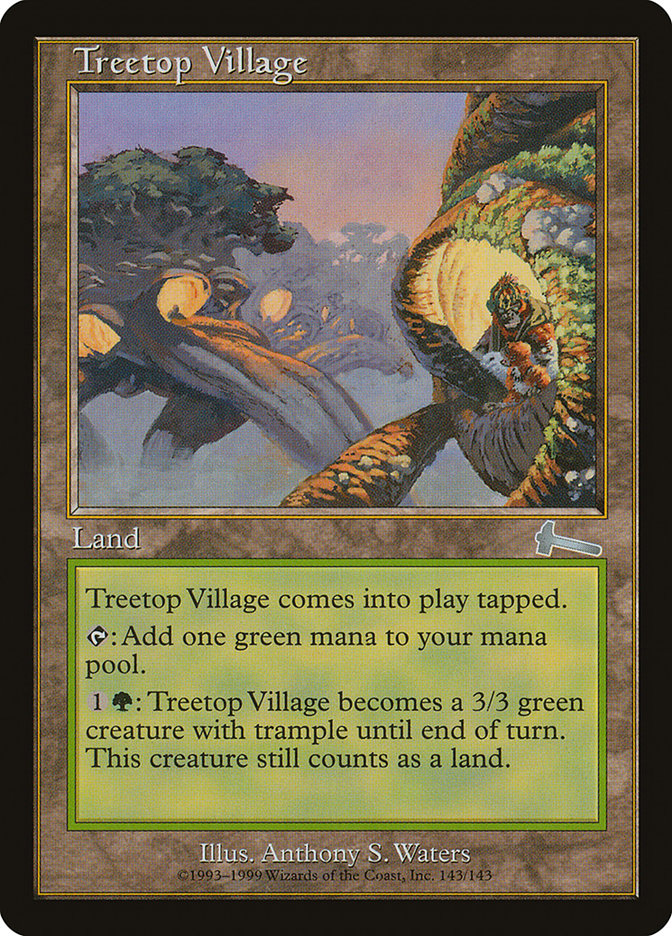 Treetop Village [Urza's Legacy] | Magic Magpie