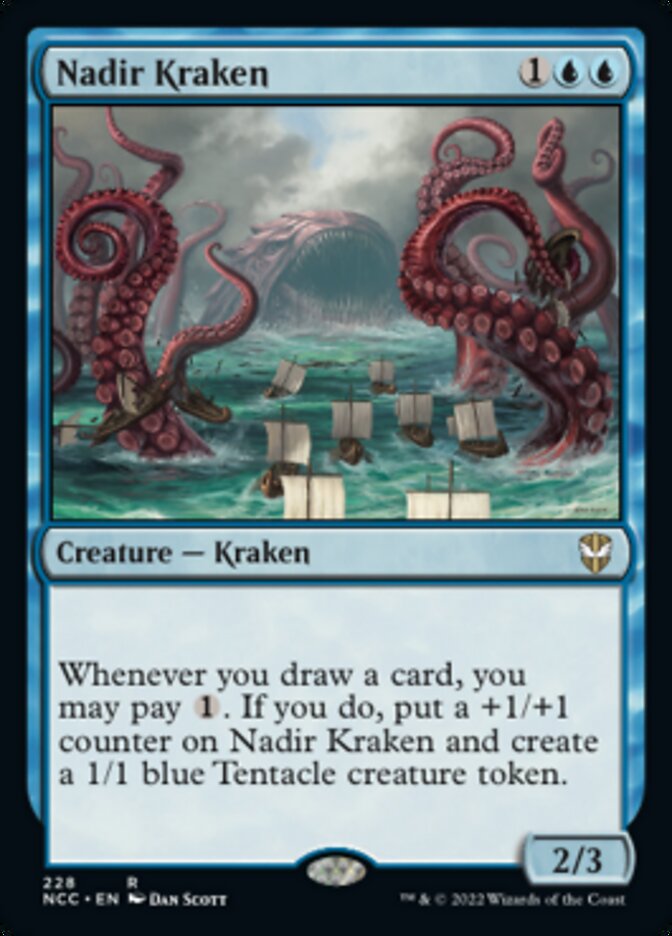 Nadir Kraken [Streets of New Capenna Commander] | Magic Magpie