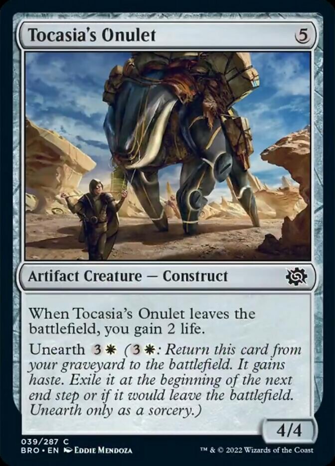 Tocasia's Onulet [The Brothers' War] | Magic Magpie