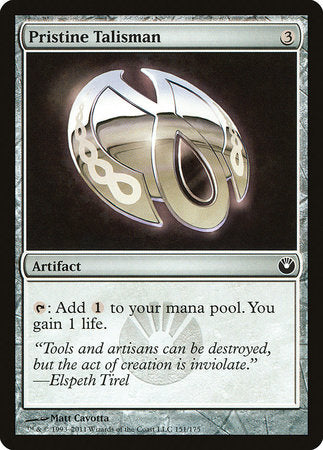 Pristine Talisman [New Phyrexia Promos] | Magic Magpie