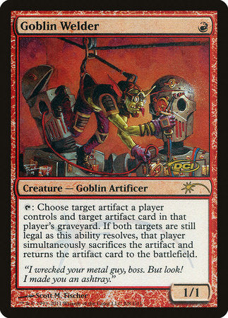 Goblin Welder [Judge Gift Cards 2011] | Magic Magpie