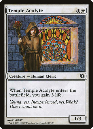 Temple Acolyte [Duel Decks: Elspeth vs. Tezzeret] | Magic Magpie