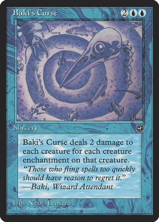 Baki's Curse [Homelands] | Magic Magpie