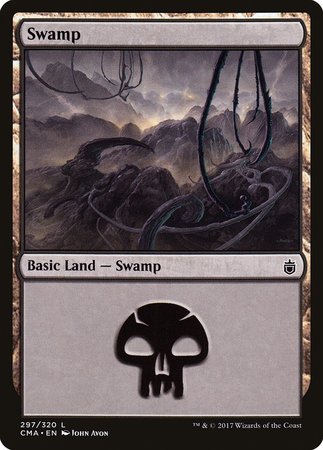 Swamp (297) [Commander Anthology] | Magic Magpie