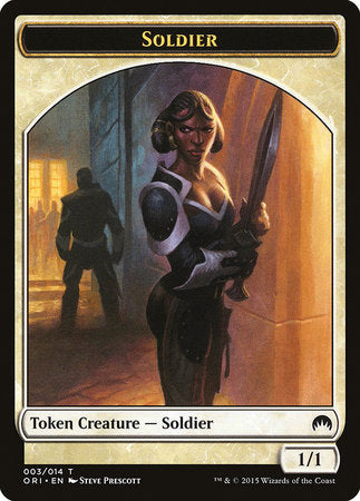 Soldier Token [Magic Origins Tokens] | Magic Magpie