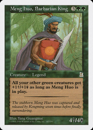 Meng Huo, Barbarian King [Portal Three Kingdoms] | Magic Magpie