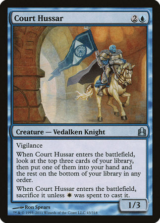 Court Hussar [Commander 2011] | Magic Magpie