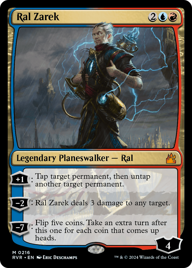 Ral Zarek [Ravnica Remastered] | Magic Magpie