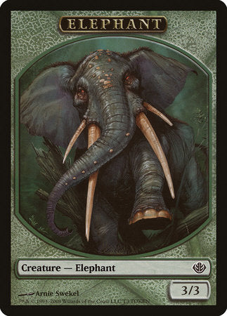 Elephant Token [Duel Decks: Garruk vs. Liliana Tokens] | Magic Magpie