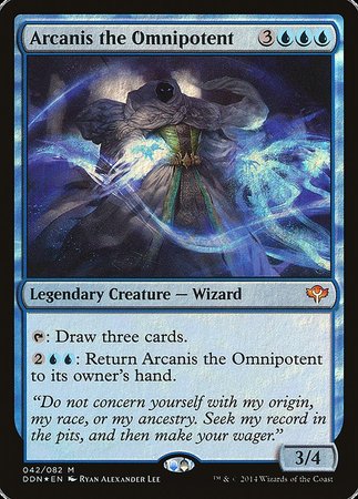 Arcanis the Omnipotent [Duel Decks: Speed vs. Cunning] | Magic Magpie