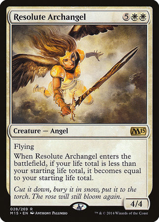 Resolute Archangel [Magic 2015] | Magic Magpie