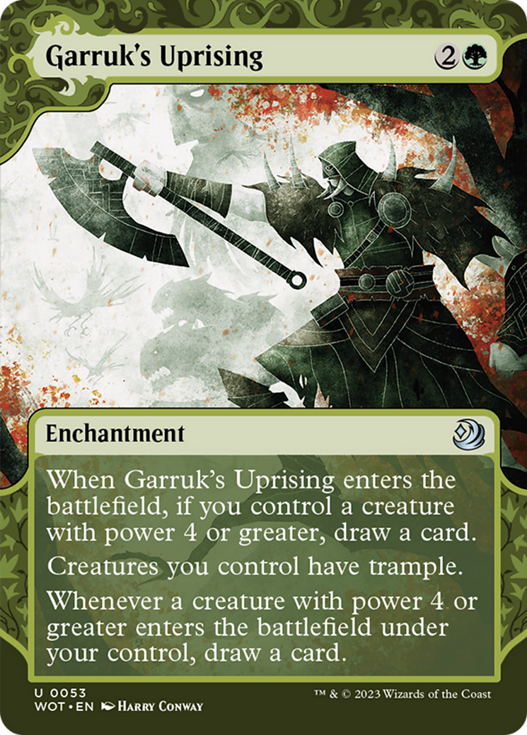 Garruk's Uprising [Wilds of Eldraine: Enchanting Tales] | Magic Magpie