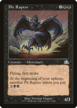 Pit Raptor [Prophecy] | Magic Magpie