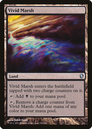 Vivid Marsh [Commander 2013] | Magic Magpie