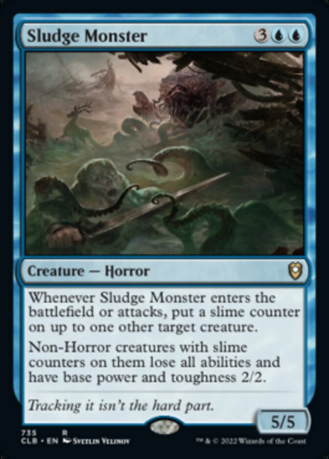 Sludge Monster [Commander Legends: Battle for Baldur's Gate] | Magic Magpie