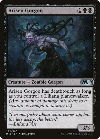 Arisen Gorgon [Core Set 2019] | Magic Magpie