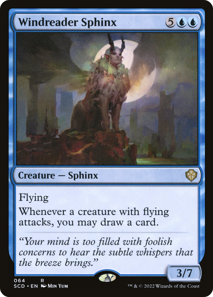 Windreader Sphinx [Starter Commander Decks] | Magic Magpie