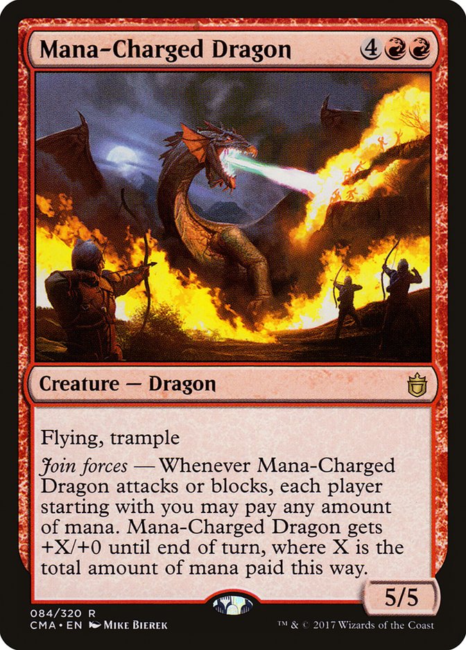 Mana-Charged Dragon [Commander Anthology] | Magic Magpie