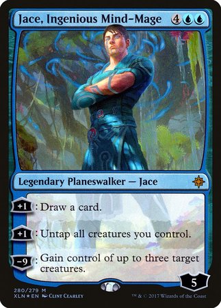 Jace, Ingenious Mind-Mage [Ixalan] | Magic Magpie