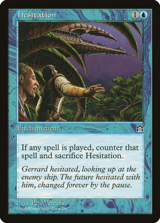 Hesitation [Stronghold] | Magic Magpie