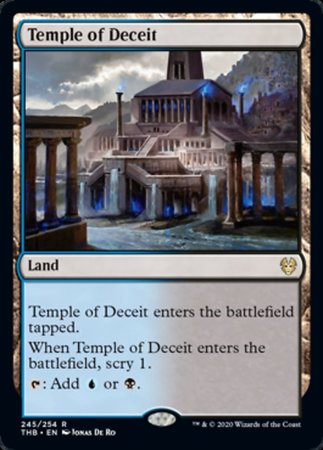 Temple of Deceit [Theros Beyond Death] | Magic Magpie