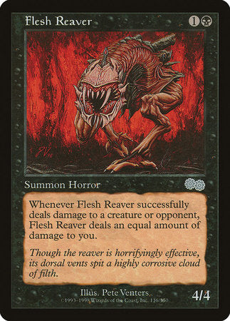 Flesh Reaver [Urza's Saga] | Magic Magpie