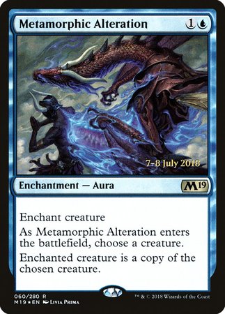 Metamorphic Alteration [Core Set 2019 Promos] | Magic Magpie