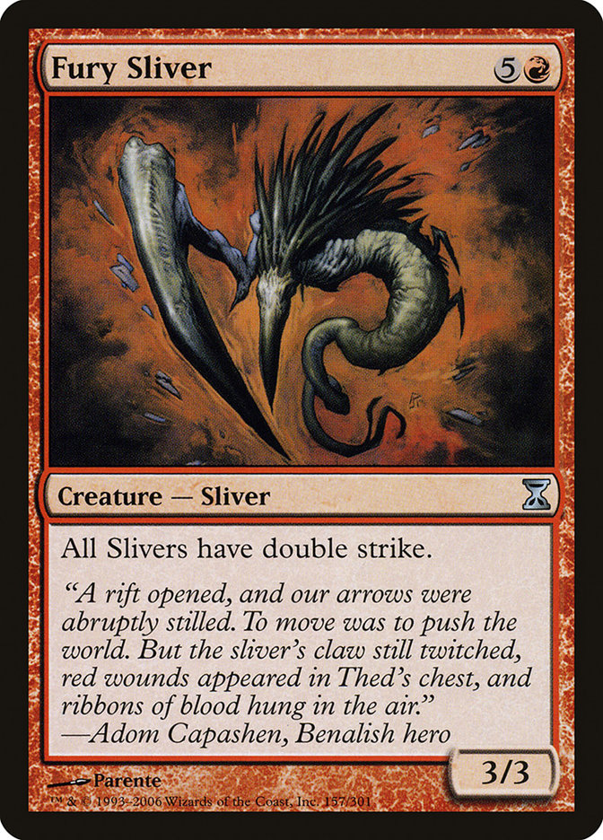 Fury Sliver [Time Spiral] | Magic Magpie