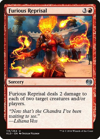 Furious Reprisal [Kaladesh] | Magic Magpie