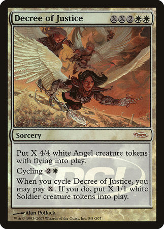 Decree of Justice [Judge Gift Cards 2007] | Magic Magpie