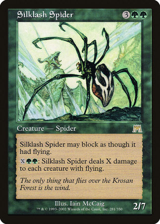 Silklash Spider [Onslaught] | Magic Magpie