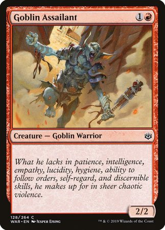 Goblin Assailant [War of the Spark] | Magic Magpie