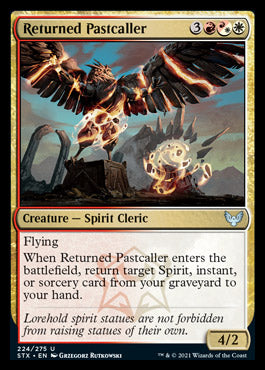Returned Pastcaller [Strixhaven: School of Mages] | Magic Magpie