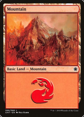Mountain (66) [Game Night] | Magic Magpie